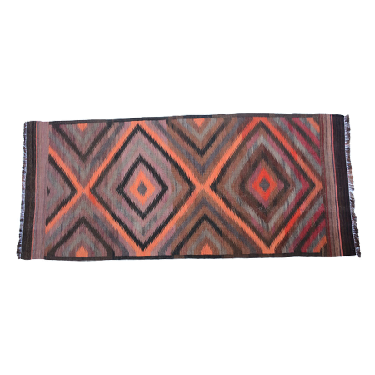 Vintage Makara  Kilim Woolen Rug