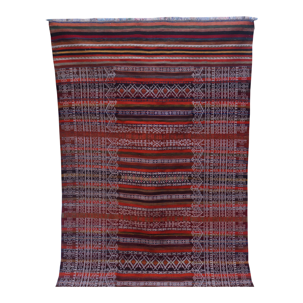 Baluch Soumak Mule Fawn Vintage Rug