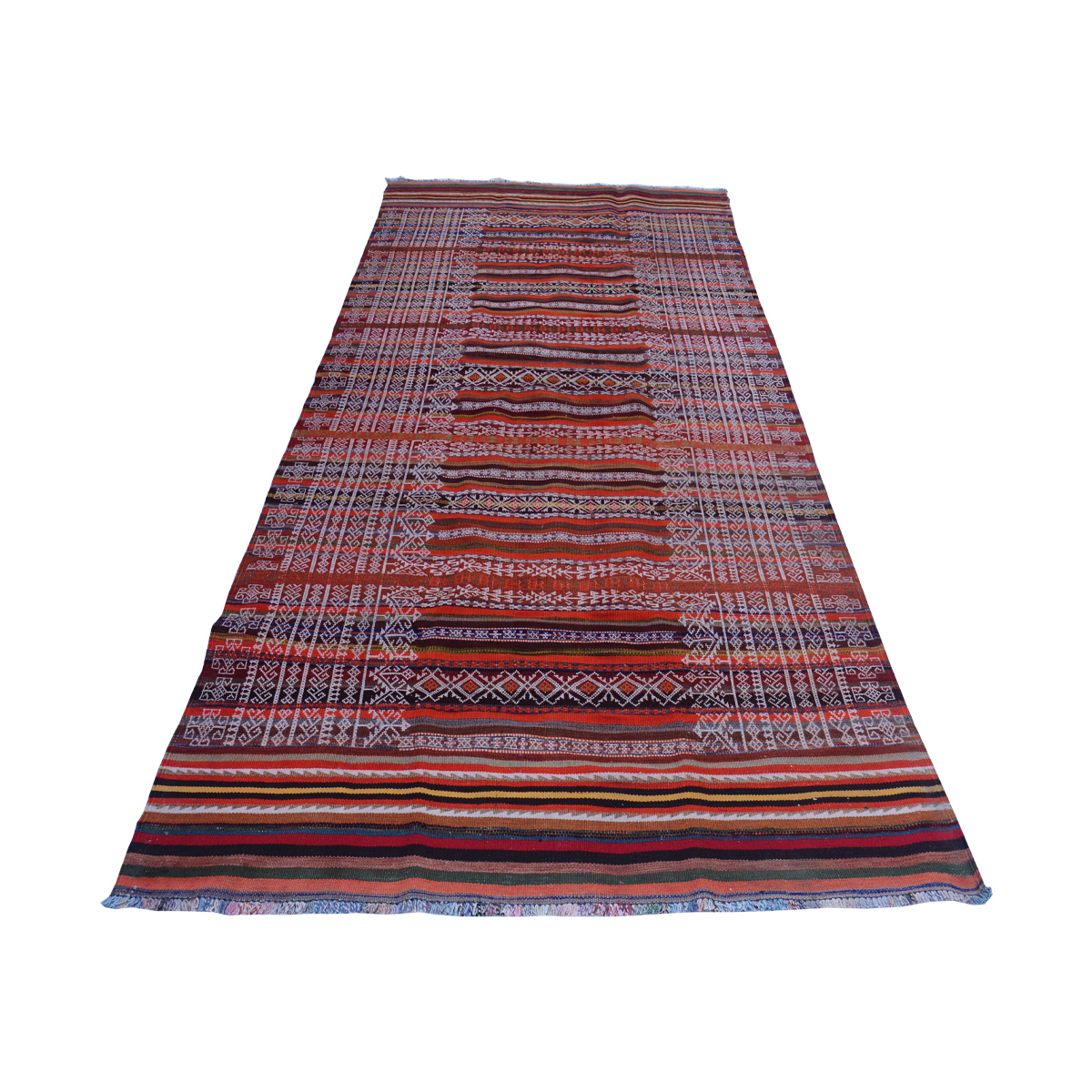 Baluch Soumak Mule Fawn Vintage Rug