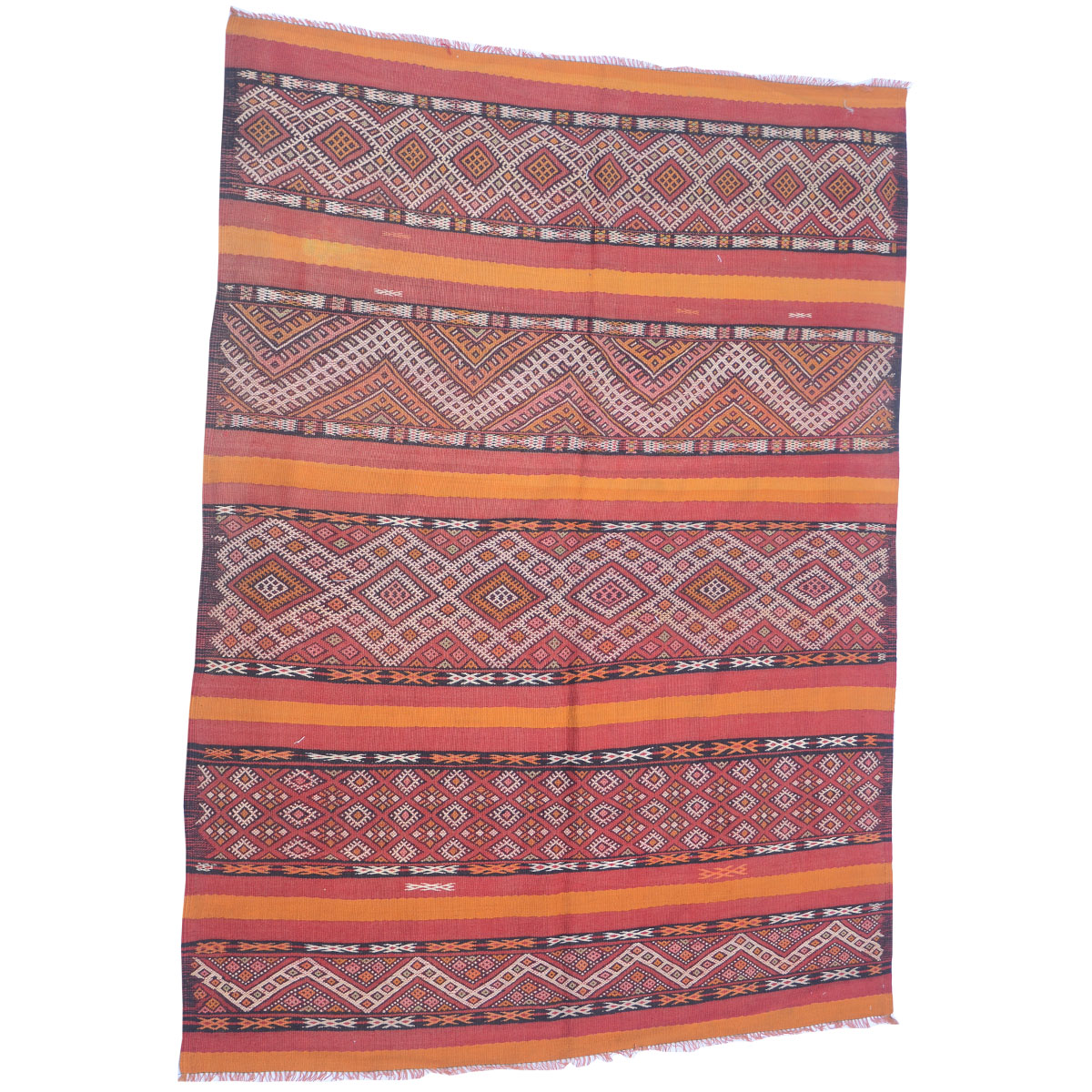 Baluch Contessa Striped Vintage Rug