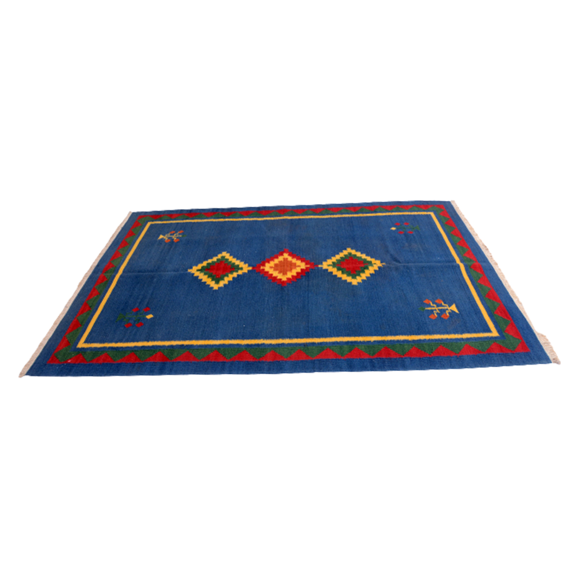 Tribal Handmade Blue Kilim Rug