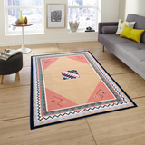 Vintage Handmade Pancho Kilim Rug