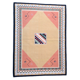 Vintage Handmade Pancho Kilim Rug