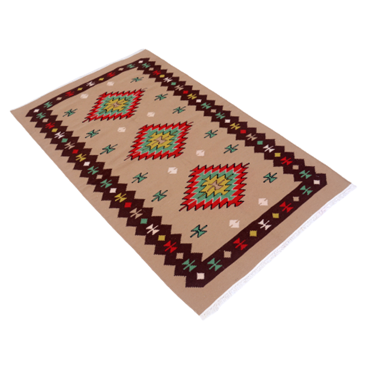 Aztec Handmade Quick Sand Vintage Runner