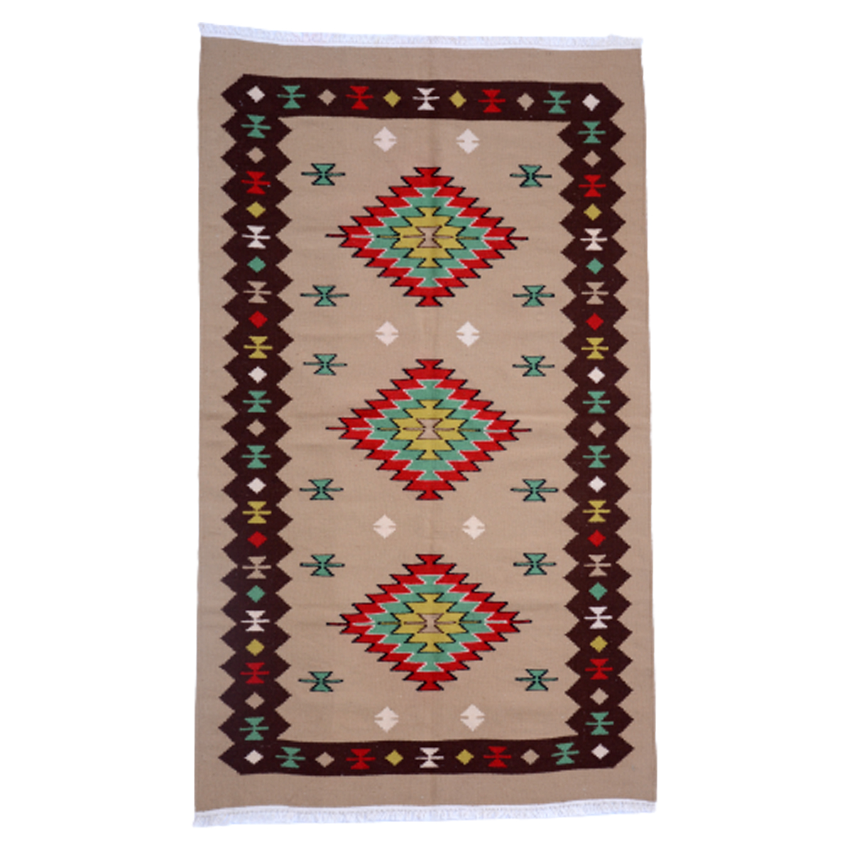 Aztec Handmade Quick Sand Vintage Runner