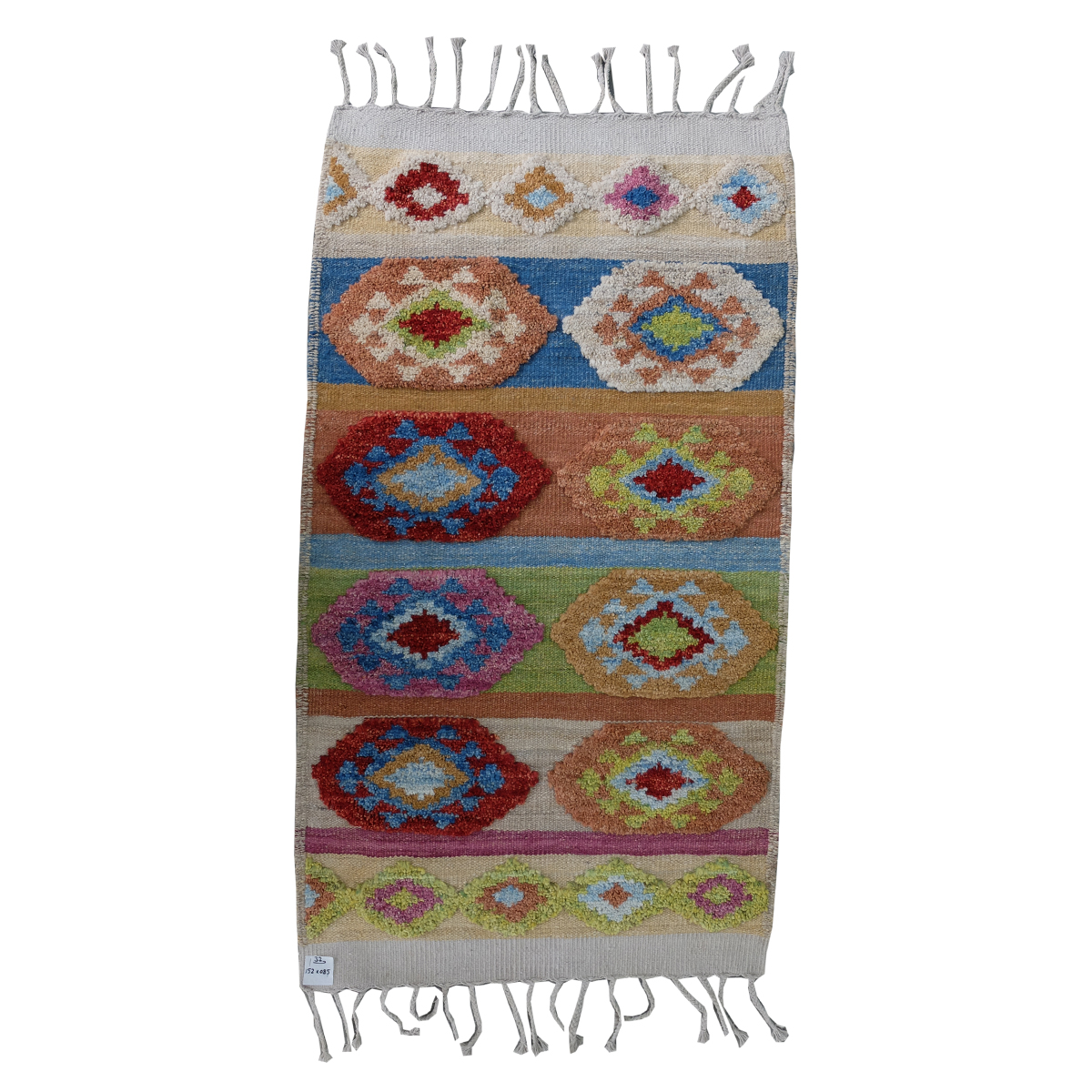 IKAT Nomadic Floral Kilim Rug