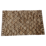 Ariana Neutral Silk Kilim Rug