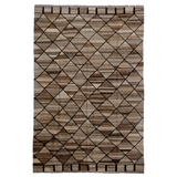 Ariana Neutral Silk Kilim Rug