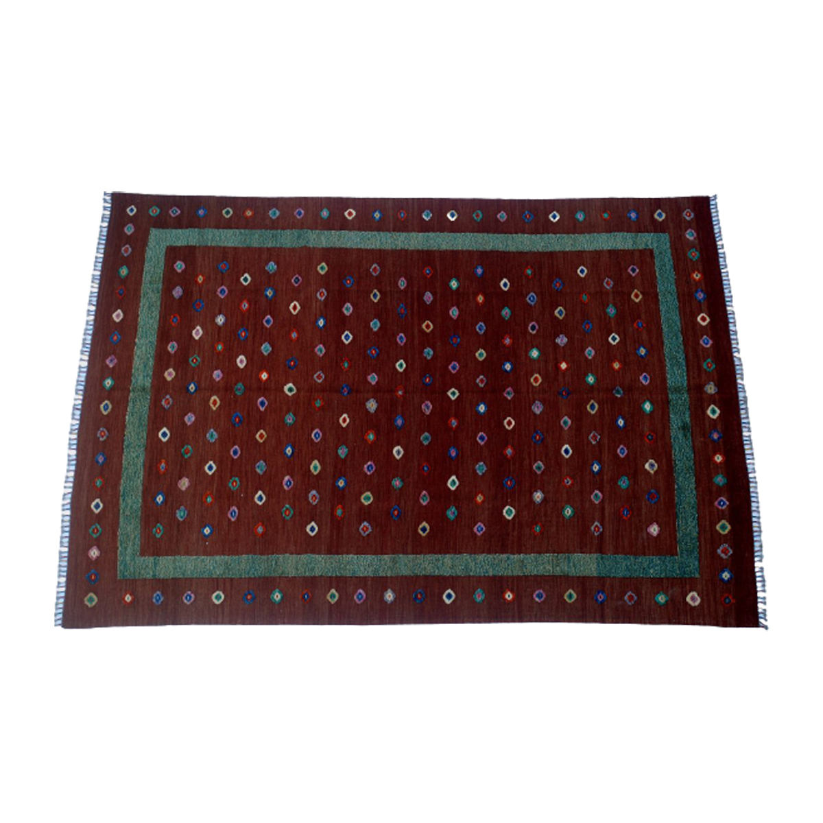 Berjista Rustic Red Kilim Rug