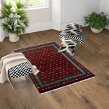 Berjista Rustic Red Kilim Rug