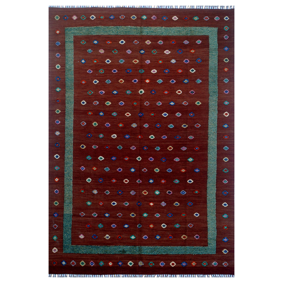 Berjista Rustic Red Kilim Rug