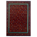 Berjista Rustic Red Kilim Rug