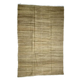 Scandi Handwoven Khaki Kilim Rug