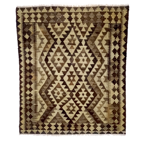 Woolen Handmade Mongoose Kilim Rug