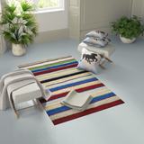 Striped Handmade Colored Kilim Rugs