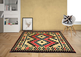 Rectangular Gold Sand Kilim Rugs