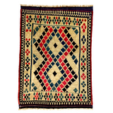 Rectangular Gold Sand Kilim Rugs