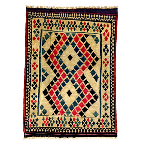 Rectangular Gold Sand Kilim Rugs