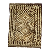 Rectangular Gold Sand Kilim Rugs