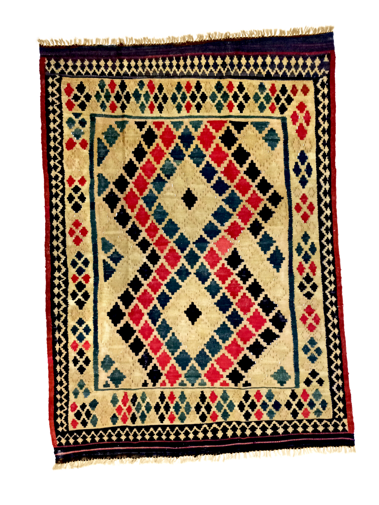 Rectangular Gold Sand Kilim Rugs