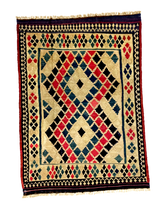 Rectangular Gold Sand Kilim Rugs