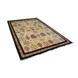 Handknotted Natural Gabbeh Rug