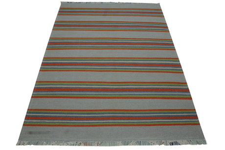 Classic Handmade Woolen Solid Kilim Rugs