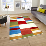 Handmade Genuine Woolen Colorful Rug