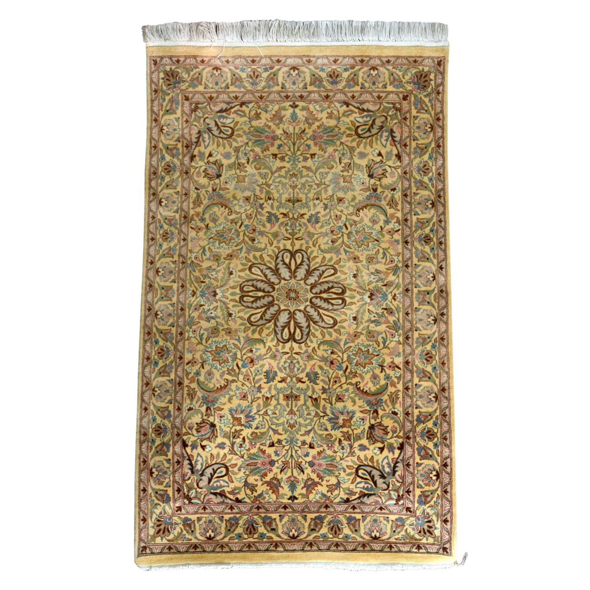 Isfahan Hand knotted Clay Creek Woolen Rug