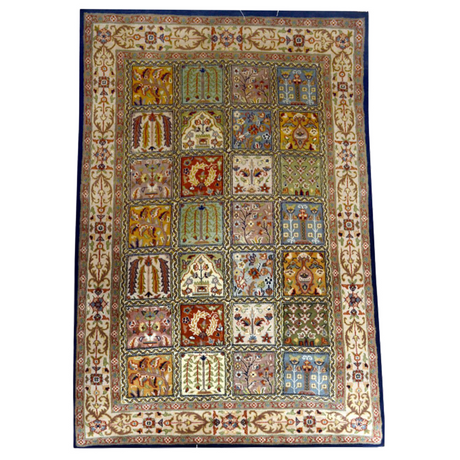 Tribal Hand knotted Sorrell Brown Rug