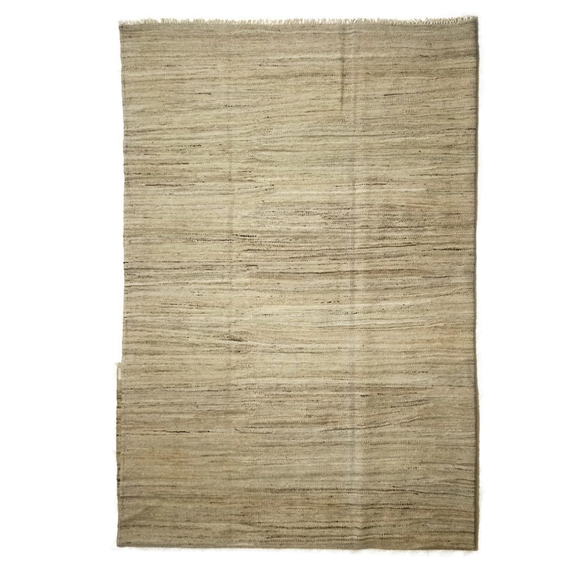 Cordoba Woolen Stark White kilim Rug