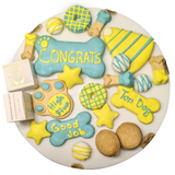 Congrats Themed Dog Treats Gift Box