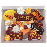 Thankful Themed Dog Treats Gift Box