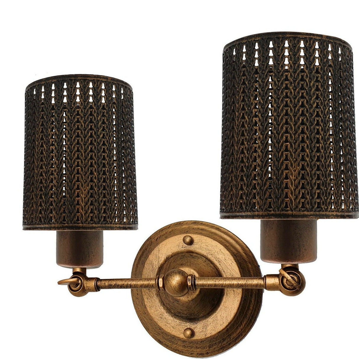 Modern Retro Vintage Industrial Wall Mounted Lights Rustic Wall Sconce Shade Lamps Fixture~2276