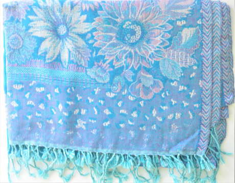 Handwoven Paisley Jamavar one of a kind limited edition designer Shawl