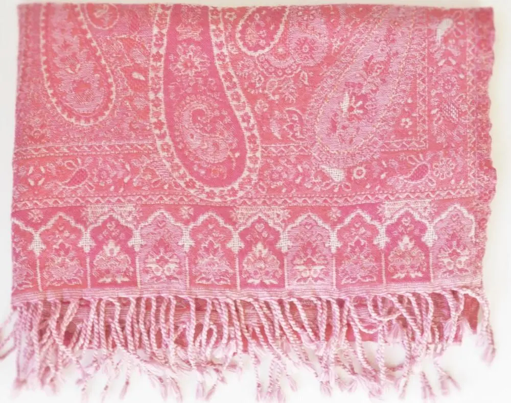 Handwoven Paisley Jamavar one of a kind limited edition designer Shawl