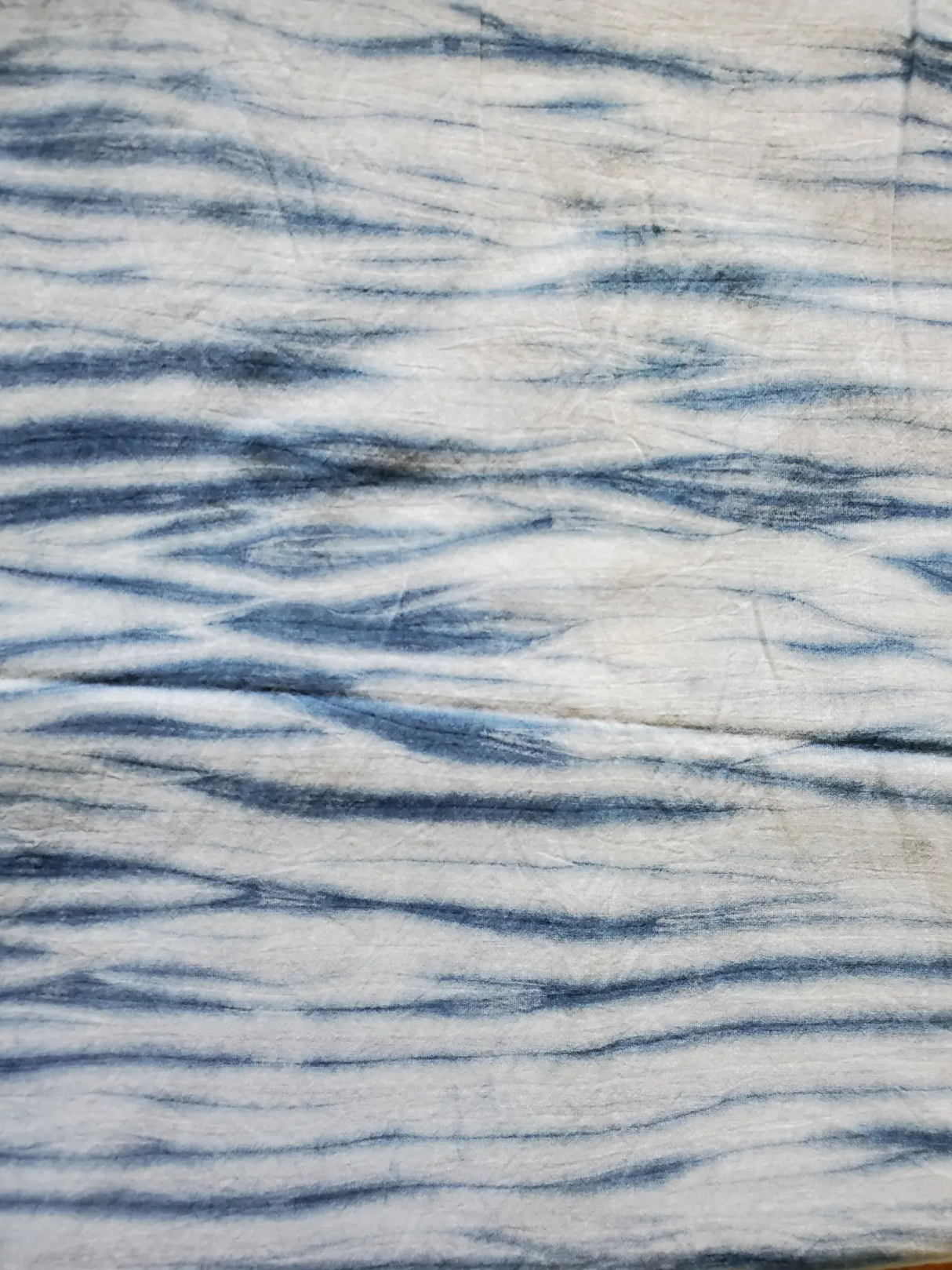 Indigo  Ridge Cotton Fabric