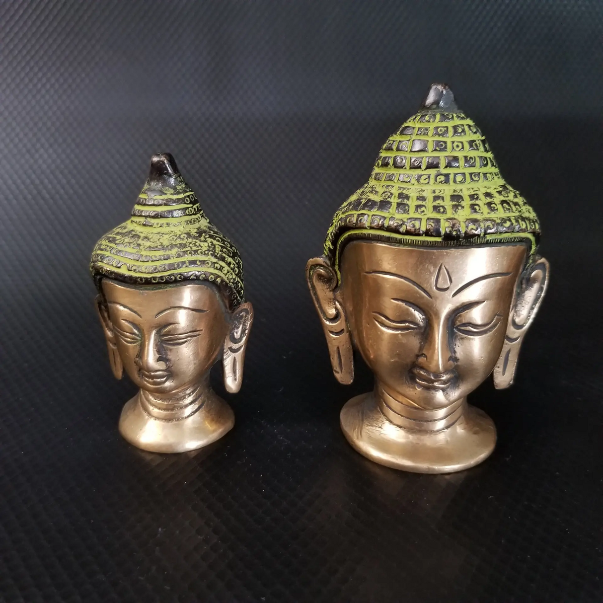 Lord Buddha Head Brass statue