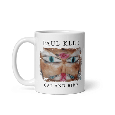 Paul Klee - Cat and Bird, 1928 Artwork Mug