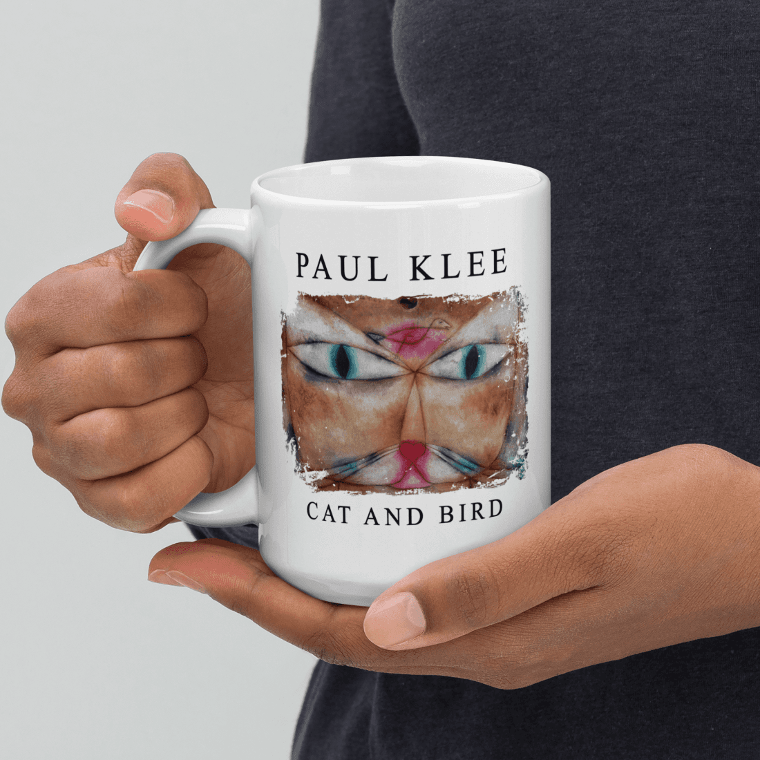 Paul Klee - Cat and Bird, 1928 Artwork Mug