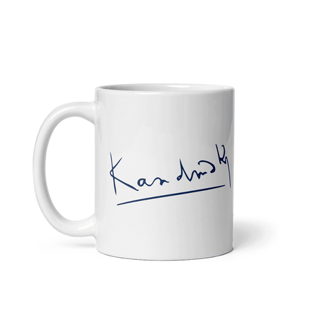 Wassily Kandinsky Signature Art Mug