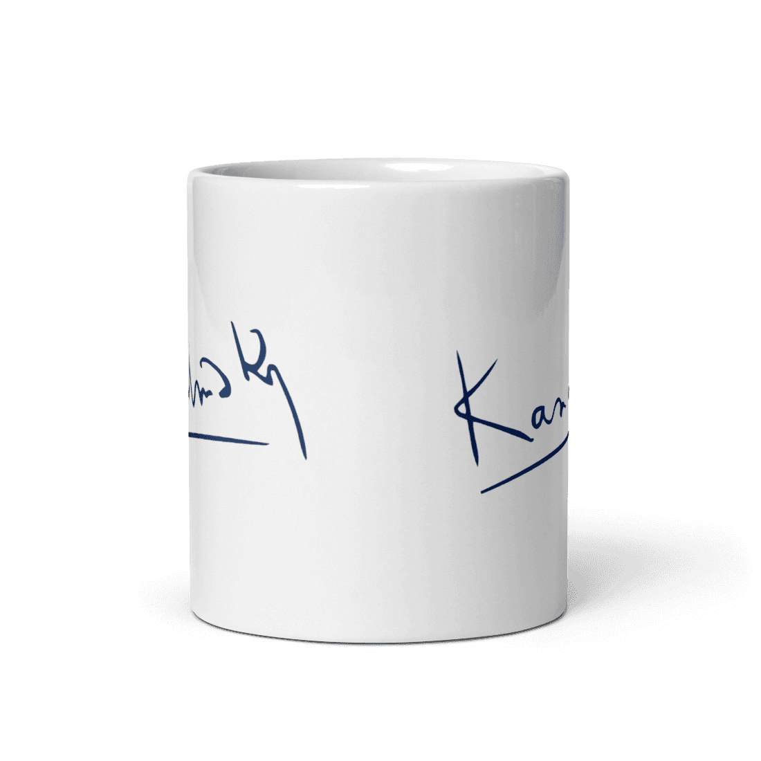 Wassily Kandinsky Signature Art Mug