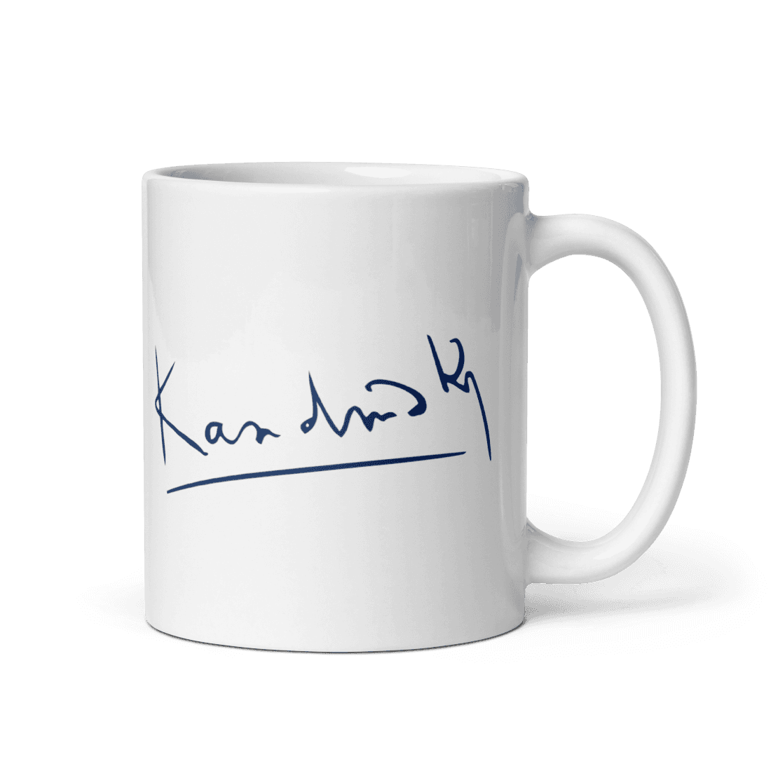 Wassily Kandinsky Signature Art Mug