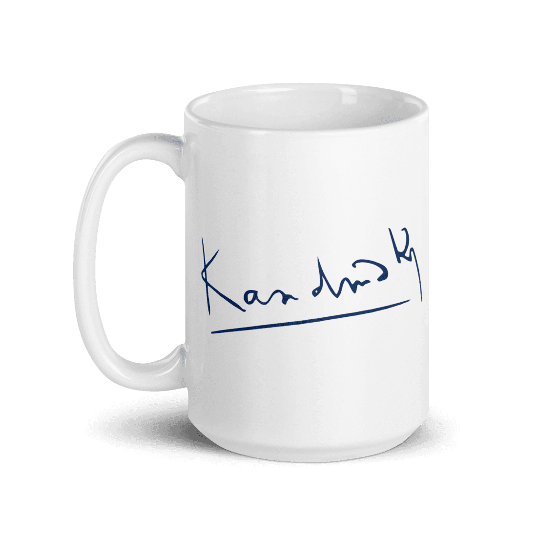 Wassily Kandinsky Signature Art Mug