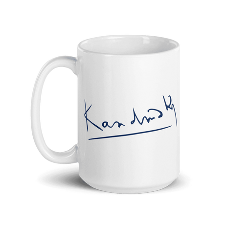 Wassily Kandinsky Signature Art Mug