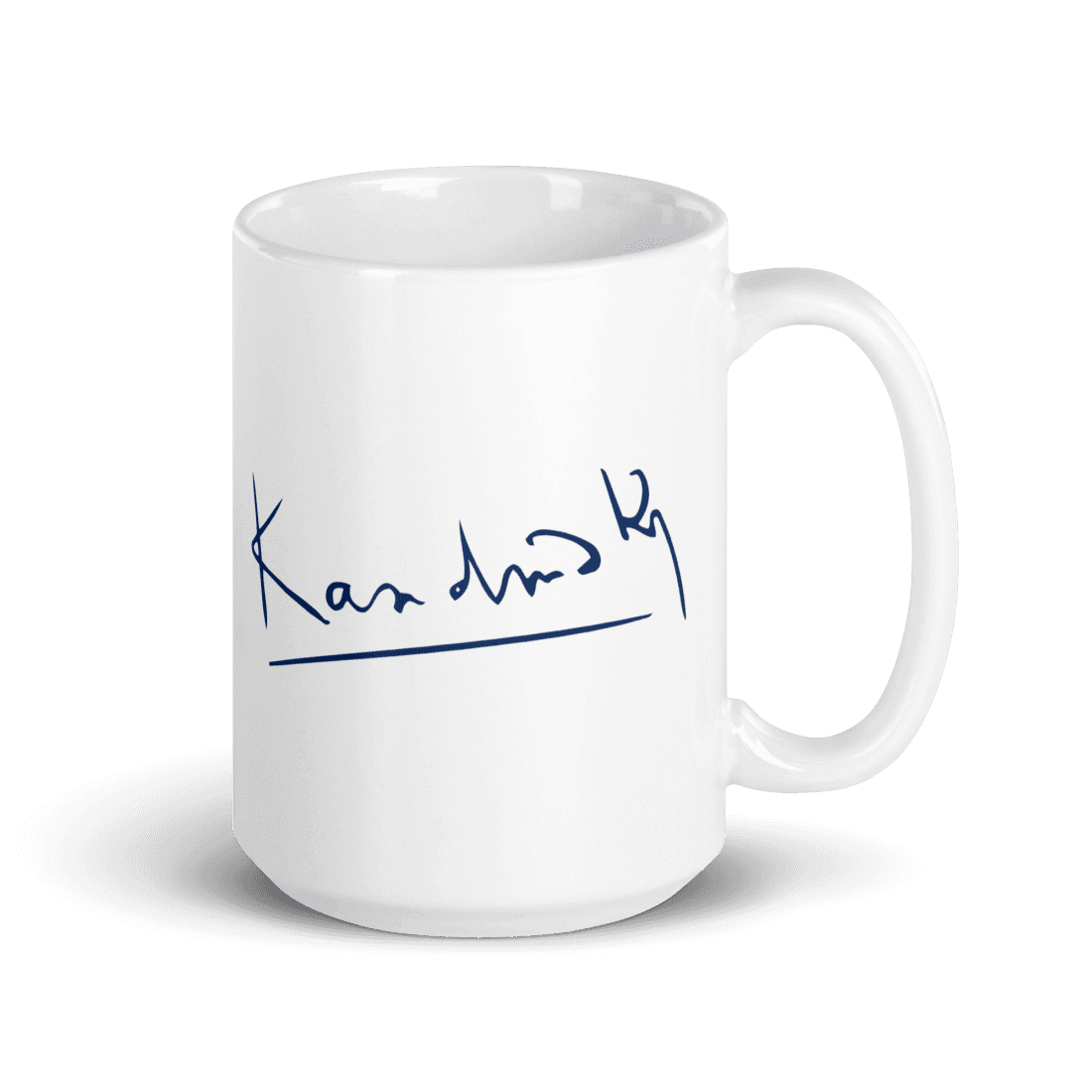 Wassily Kandinsky Signature Art Mug