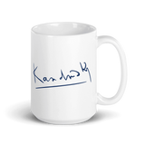 Wassily Kandinsky Signature Art Mug