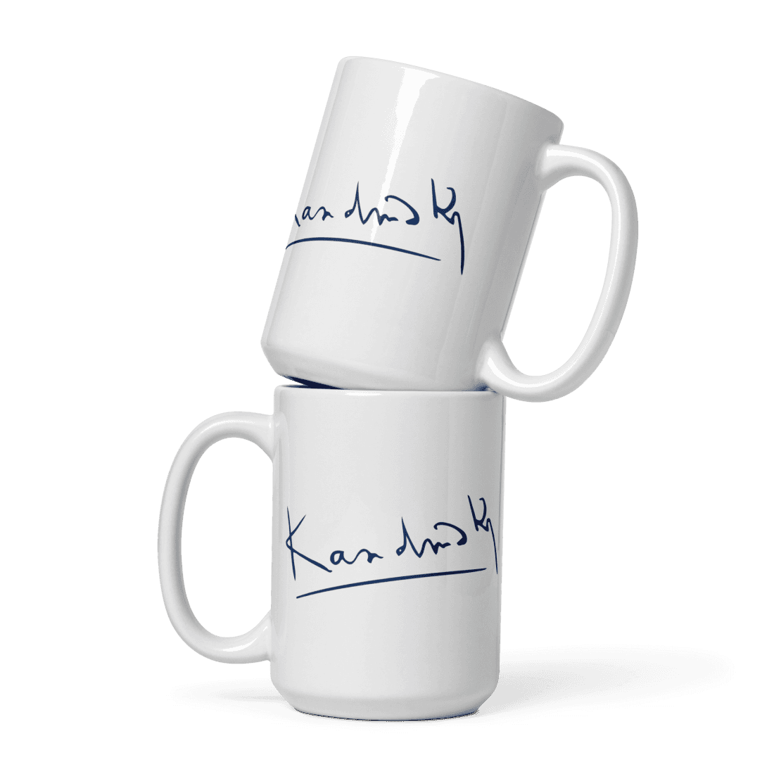 Wassily Kandinsky Signature Art Mug