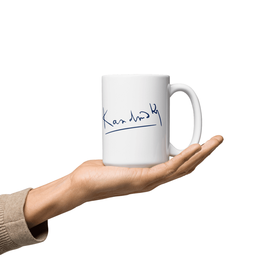 Wassily Kandinsky Signature Art Mug