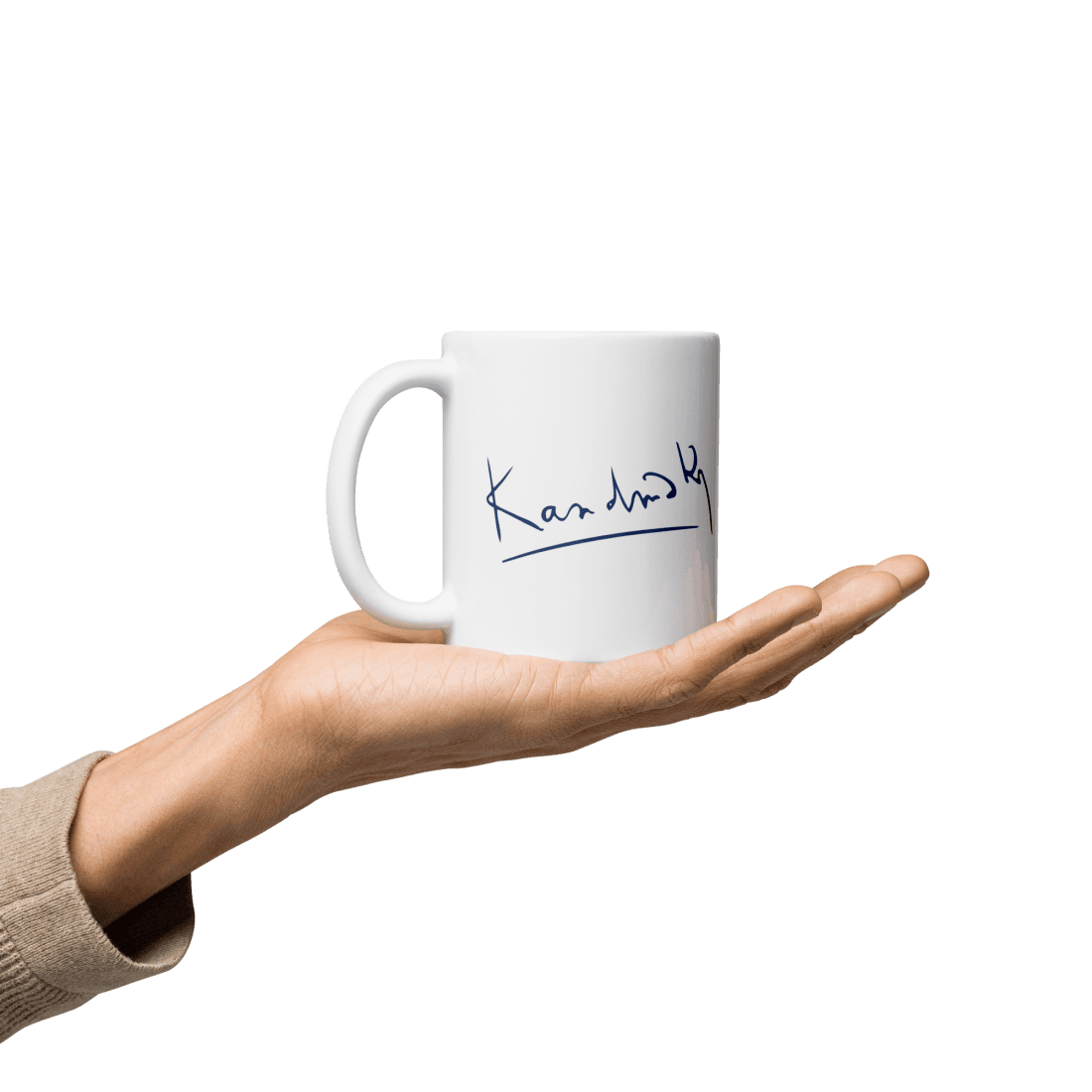 Wassily Kandinsky Signature Art Mug